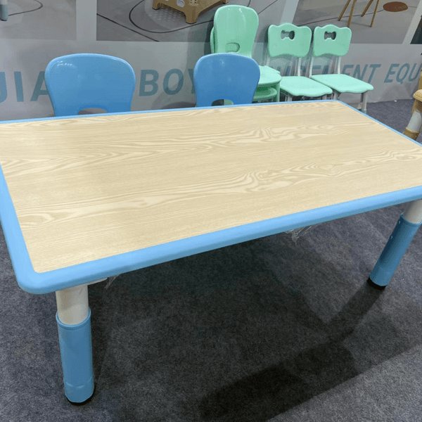 Kids Table and Chairs Set with 6 Seats for Ages 2-10 Arts & Crafts Table New