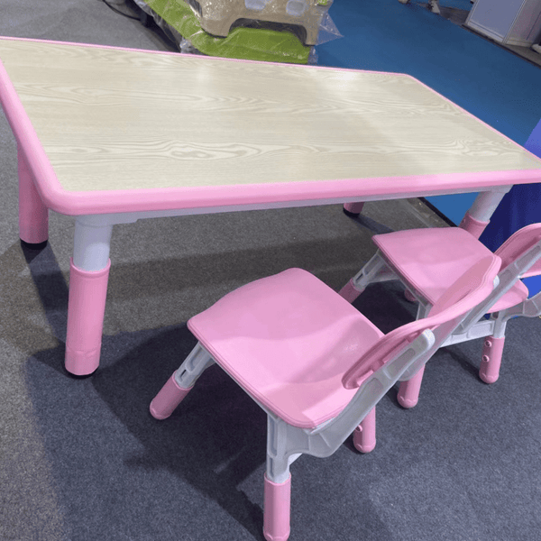 Kids Table and Chairs Set with 6 Seats for Ages 2-10 Arts & Crafts Table New