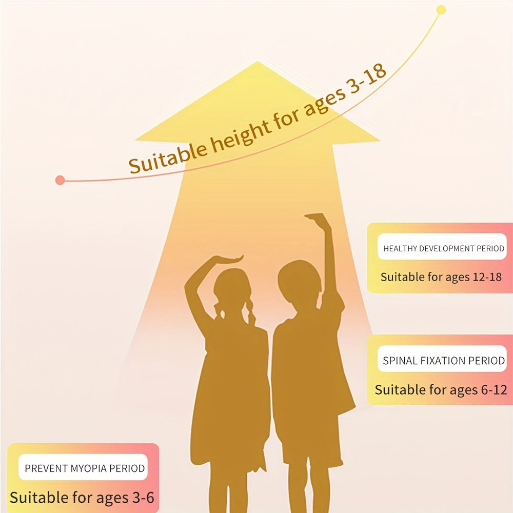 A Height-adjustable Children'S School Study Table And Chair Set, Ergonomically Designed, High-quality For Children, Elementary School Students And Teenagers Aged 3-18 Years Old, Suitable For Home, Classroom, Tutoring