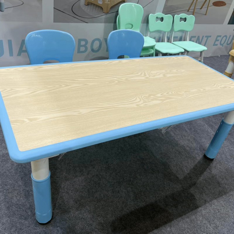 Kids Table and Chairs Set with 6 Seats for Ages 2-10 Arts & Crafts Table New