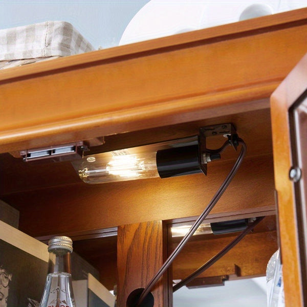 Glass Display Storage Cabinet with Built-in Lighting - Ideal for Home Decor in Multiple Spaces - Comes with Light Bulb - Stylish Toy Organizer with Robust Frame